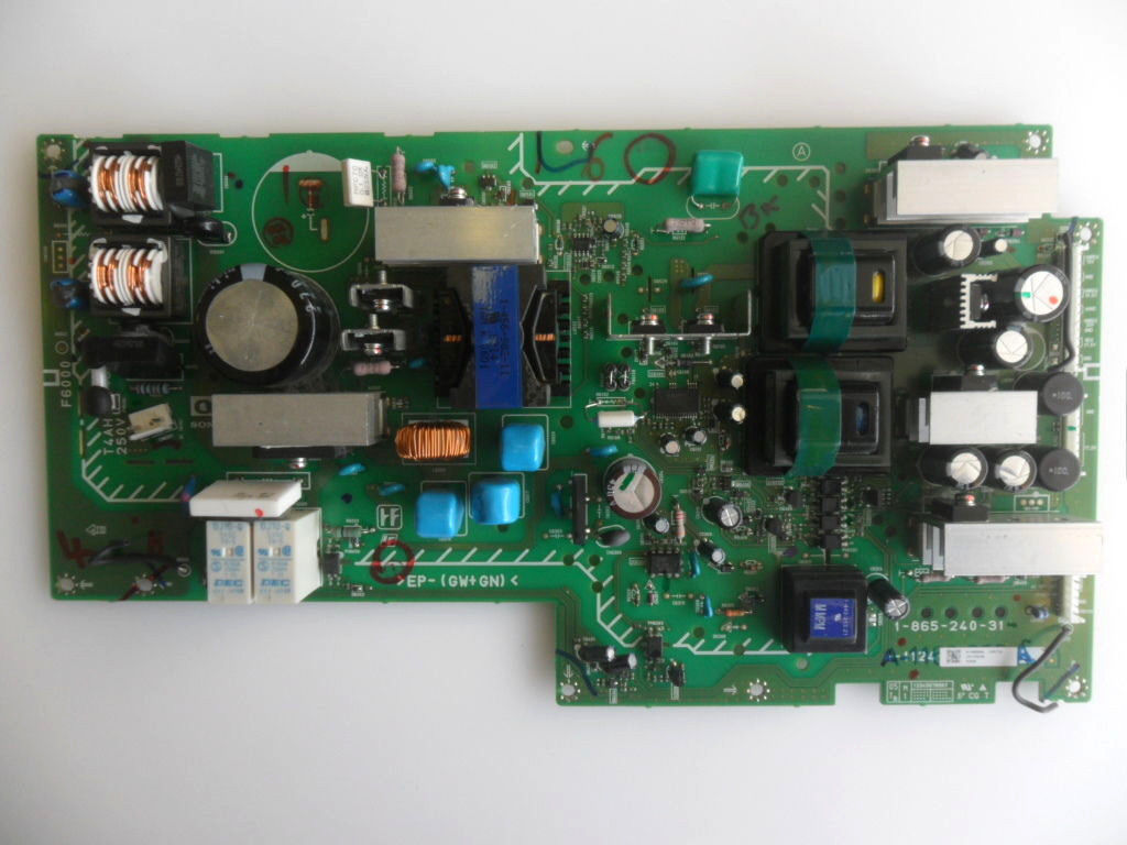 Sony KDL-S32A12U Power Supply PCB 1-865-240-31 G2 A-1168-958-A